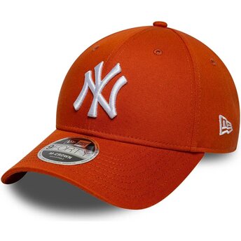 Kepurė išlenkta oranžinė snapback 9FORTY M-Crown New York Yankees MLB New Era