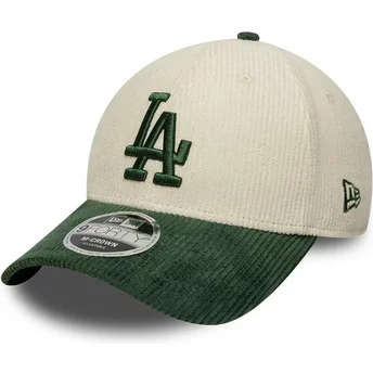 Kepurė išlenkta smėlio snapback 9FORTY M-Crown Cord Los Angeles Dodgers MLB New Era
