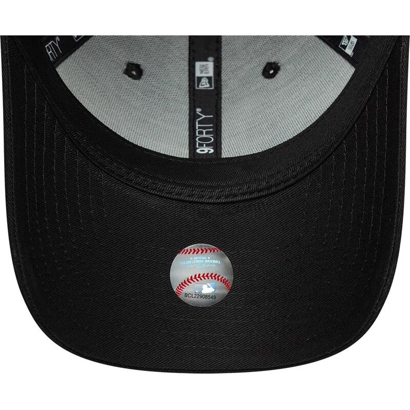kepure-islenkta-juoda-reguliuojamas-9forty-metallic-outline-los-angeles-dodgers-mlb-new-era