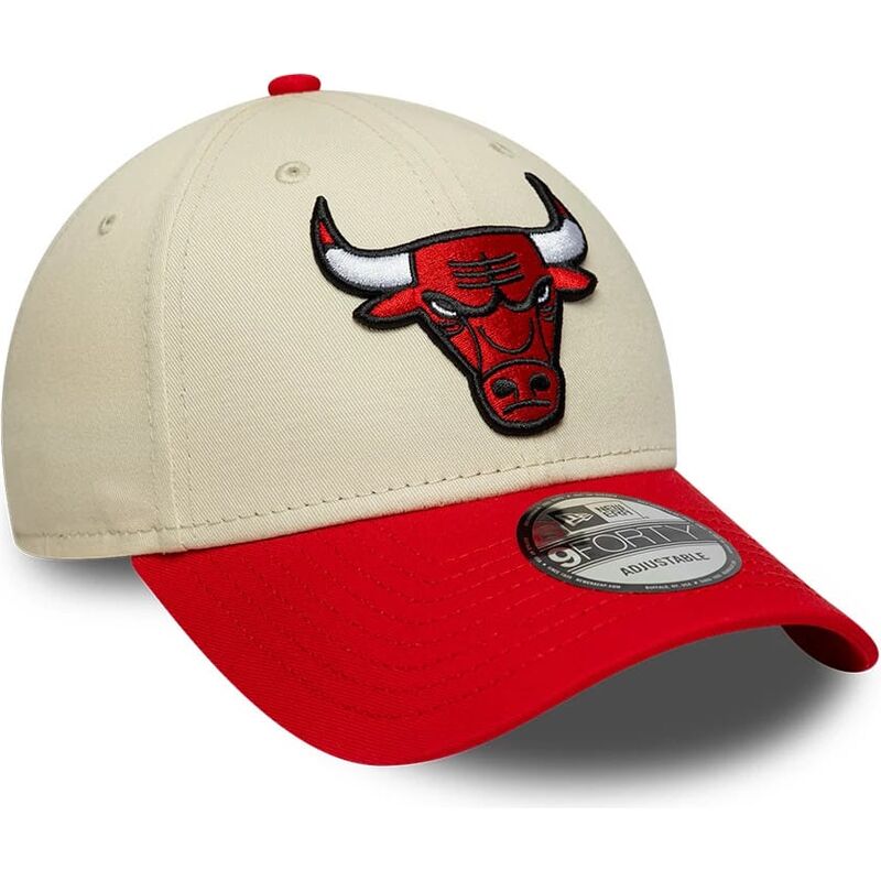 kepure-islenkta-smelio-reguliuojamas-9forty-colour-block-chicago-bulls-nba-new-era