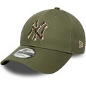 kepure-islenkta-zalia-reguliuojamas-9forty-outline-camo-new-york-yankees-mlb-new-era