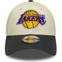 kepure-islenkta-smelio-reguliuojamas-9forty-colour-block-los-angeles-lakers-nba-new-era