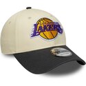 kepure-islenkta-smelio-reguliuojamas-9forty-colour-block-los-angeles-lakers-nba-new-era