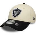 kepure-islenkta-smelio-reguliuojamas-9forty-colour-block-las-vegas-raiders-nfl-new-era
