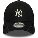 kepure-islenkta-juoda-reguliuojamas-9forty-stitched-new-york-yankees-mlb-new-era