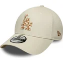 kepure-islenkta-smelio-reguliuojamas-9forty-faux-pony-infill-los-angeles-dodgers-mlb-new-era