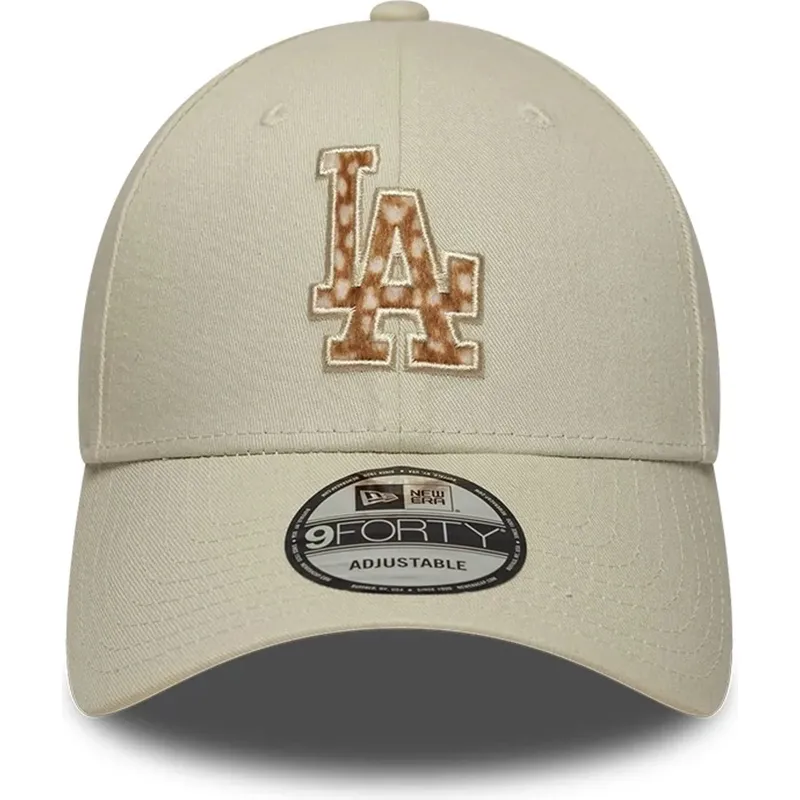 kepure-islenkta-smelio-reguliuojamas-9forty-faux-pony-infill-los-angeles-dodgers-mlb-new-era