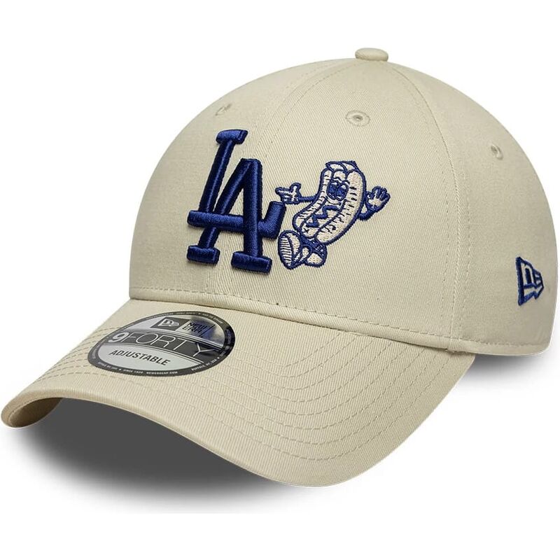 kepure-islenkta-smelio-reguliuojamas-9forty-food-icon-los-angeles-dodgers-mlb-new-era