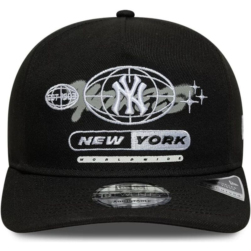 kepure-islenkta-juoda-snapback-19twenty-graphic-new-york-yankees-mlb-new-era