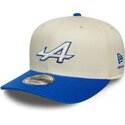 kepure-islenkta-smelio-snapback-9seventy-stretch-snap-contrast-visor-alpine-f1-team-formula-1-new-era