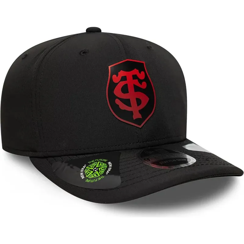 kepure-islenkta-juoda-snapback-9seventy-stretch-snap-gradient-stade-toulousain-top-14-new-era
