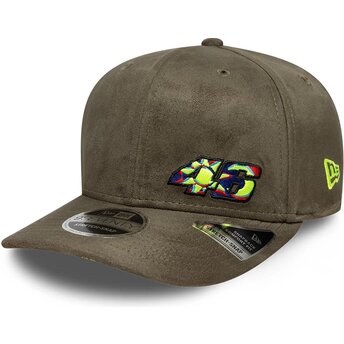 Kepurė išlenkta žalia snapback 9SEVENTY Stretch Snap Flawless Valentino Rossi VR46 MotoGP New Era