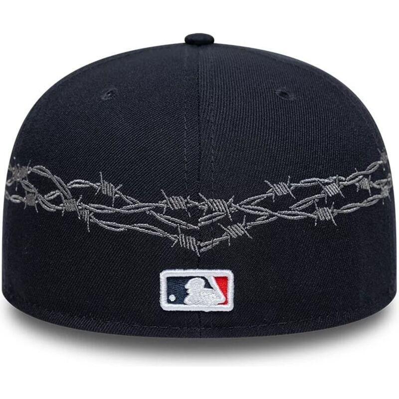 kepure-plokscia-tamsiai-melyna-priglundanti-59fifty-icon-new-york-yankees-mlb-new-era