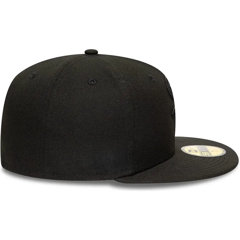 kepure-plokscia-juoda-priglundanti-59fifty-chicago-white-sox-mlb-new-era