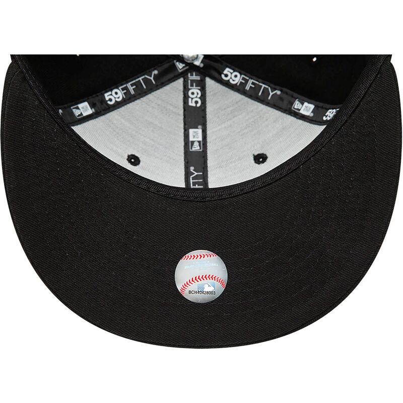 kepure-plokscia-juoda-priglundanti-59fifty-chicago-white-sox-mlb-new-era