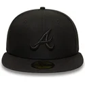 kepure-plokscia-juoda-priglundanti-59fifty-atlanta-braves-mlb-new-era