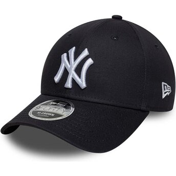 Kepurė išlenkta tamsiai mėlyna snapback 9FORTY M-Crown Side Script New York Yankees MLB New Era
