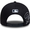 kepure-islenkta-tamsiai-melyna-snapback-9forty-m-crown-side-script-new-york-yankees-mlb-new-era