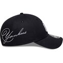 kepure-islenkta-tamsiai-melyna-snapback-9forty-m-crown-side-script-new-york-yankees-mlb-new-era