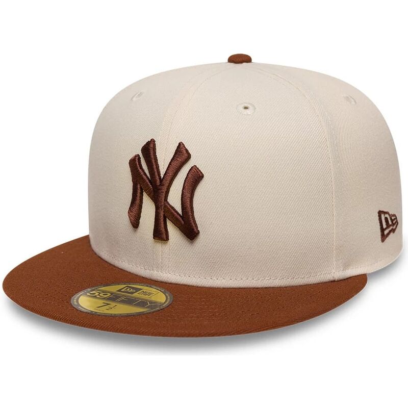 kepure-plokscia-ruda-priglundanti-59fifty-league-essential-new-york-yankees-mlb-new-era