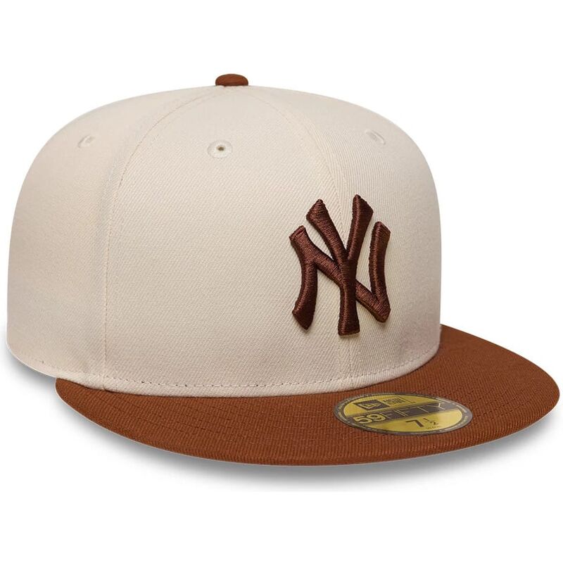 kepure-plokscia-ruda-priglundanti-59fifty-league-essential-new-york-yankees-mlb-new-era
