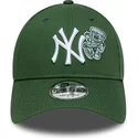 kepure-islenkta-zalia-reguliuojamas-9forty-food-icon-new-york-yankees-mlb-new-era