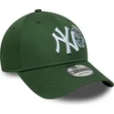 kepure-islenkta-zalia-reguliuojamas-9forty-food-icon-new-york-yankees-mlb-new-era