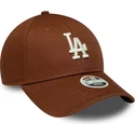 kepure-islenkta-ruda-reguliuojamas-9forty-league-essential-midi-los-angeles-dodgers-mlb-new-era