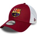 kepure-islenkta-raudona-reguliuojamas-9forty-league-fc-barcelona-laliga-new-era