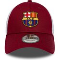 kepure-islenkta-raudona-reguliuojamas-9forty-league-fc-barcelona-laliga-new-era