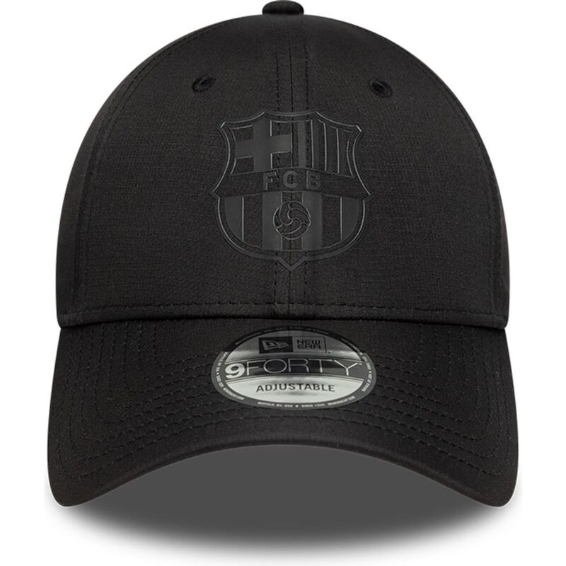 kepure-islenkta-juoda-reguliuojamas-9forty-ripstop-fc-barcelona-laliga-new-era