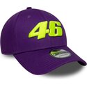 kepure-islenkta-violetine-reguliuojamas-9forty-wordmark-valentino-rossi-vr46-motogp-new-era