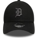 kepure-islenkta-juoda-reguliuojamas-9forty-league-essential-detroit-tigers-mlb-new-era