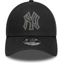 kepure-islenkta-pilka-reguliuojamas-9forty-metallic-outline-new-york-yankees-mlb-new-era