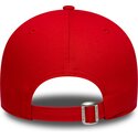 kepure-islenkta-raudona-reguliuojamas-9forty-outline-chicago-bulls-nba-new-era