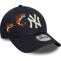 kepure-islenkta-tamsiai-melyna-reguliuojamas-9forty-outdoor-icon-new-york-yankees-mlb-new-era