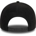 kepure-islenkta-juoda-snapback-e-frame-faux-suede-new-york-yankees-mlb-new-era