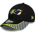 kepure-islenkta-juoda-reguliuojamas-9forty-m-crown-check-valentino-rossi-vr46-motogp-new-era