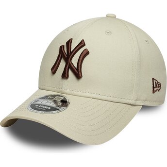 Kepurė išlenkta smėlio snapback 9FORTY M-Crown New York Yankees MLB New Era