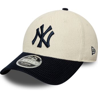 Kepurė išlenkta smėlio reguliuojamas 9FORTY M-Crown Cord New York Yankees MLB New Era