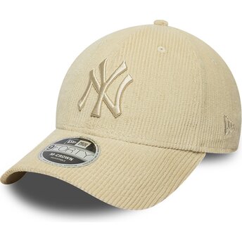 Kepurė išlenkta smėlio reguliuojamas 9FORTY M-Crown Cord New York Yankees MLB New Era