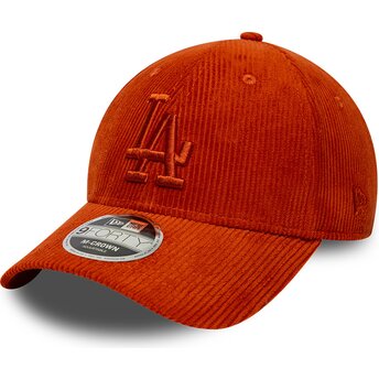 Kepurė išlenkta oranžinė reguliuojamas 9FORTY M-Crown Cord Los Angeles Dodgers MLB New Era