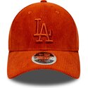 kepure-islenkta-oranzine-reguliuojamas-9forty-m-crown-cord-los-angeles-dodgers-mlb-new-era