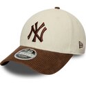 kepure-islenkta-ruda-reguliuojamas-9forty-m-crown-cord-new-york-yankees-mlb-new-era