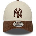 kepure-islenkta-ruda-reguliuojamas-9forty-m-crown-cord-new-york-yankees-mlb-new-era