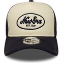 kepure-islenkta-tamsiai-melyna-snapback-a-frame-oval-foam-patch-new-era