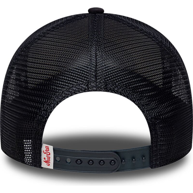 kepure-islenkta-tamsiai-melyna-snapback-a-frame-oval-foam-patch-new-era