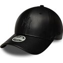 kepure-islenkta-juoda-snapback-9forty-m-crown-pu-diamante-new-york-yankees-mlb-new-era
