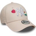 kepure-islenkta-rozine-reguliuojamas-vaikams-9forty-food-icon-cupcake-new-york-yankees-mlb-new-era