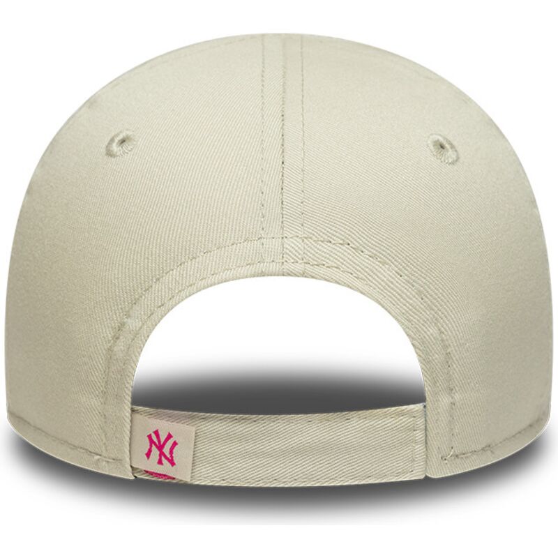 kepure-islenkta-smelio-reguliuojamas-vaikams-rosa-9forty-dino-icon-new-york-yankees-mlb-new-era